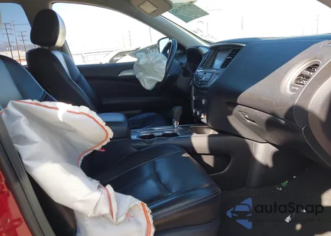 2017 Nissan Pathfinder Sl from USA, damaged, VIN 5N1DR2MN6HC681294